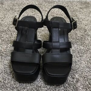 Soda Black Women's Sandals